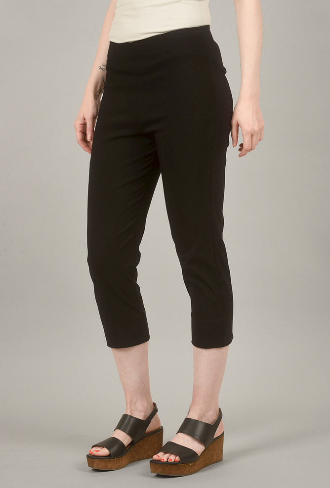 Equestrian Mindy Cropped Pant, Black