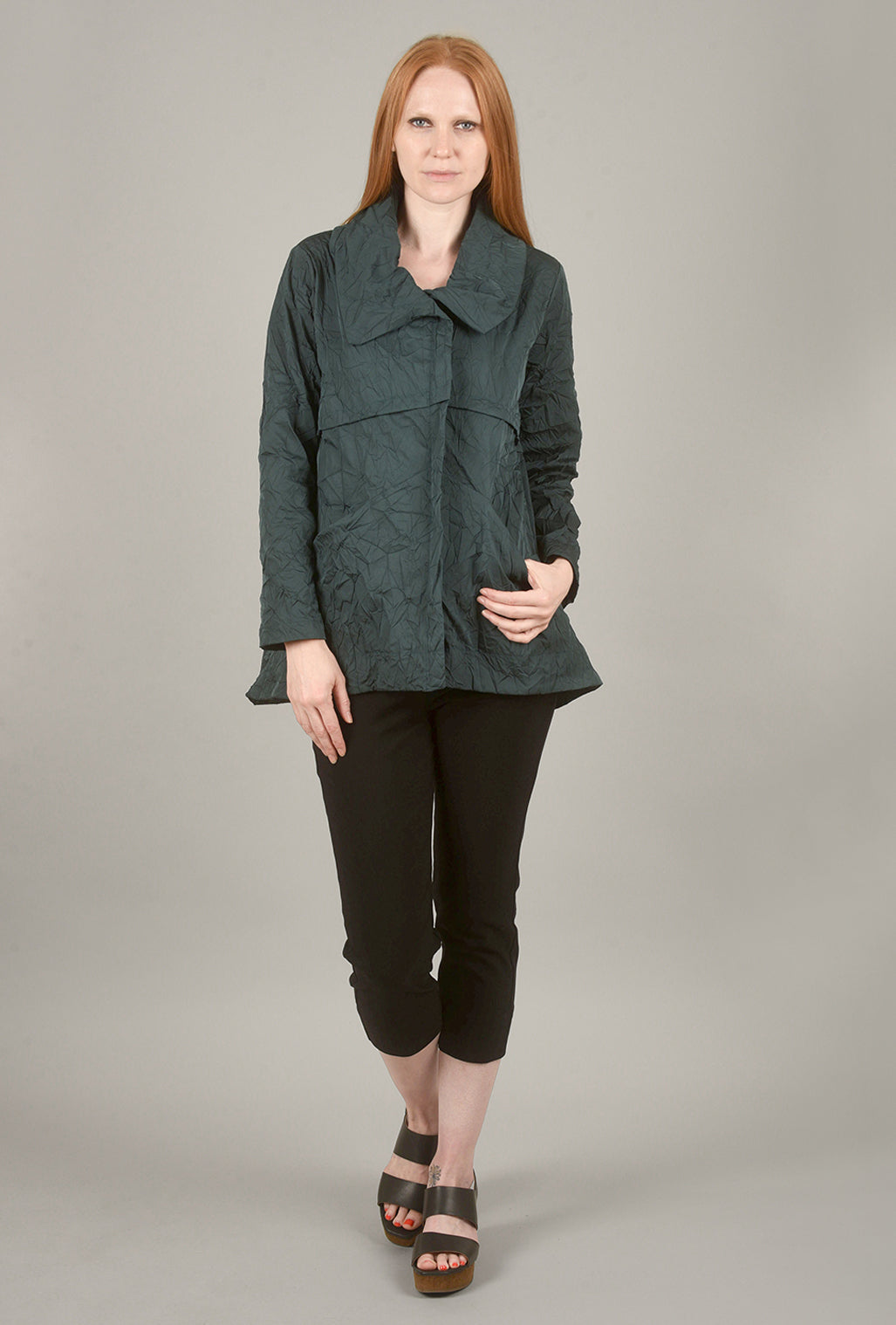 Equestrian Mindy Cropped Pant, Black