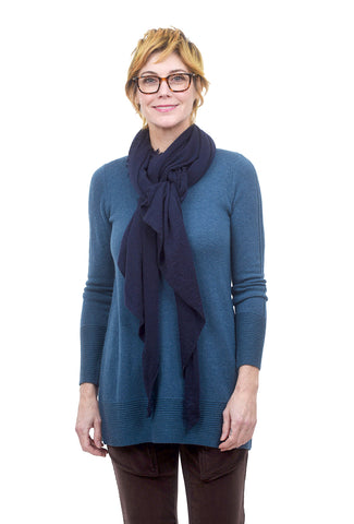 Grisal Cashmere Love Scarf, Royal Blue One Size Blue