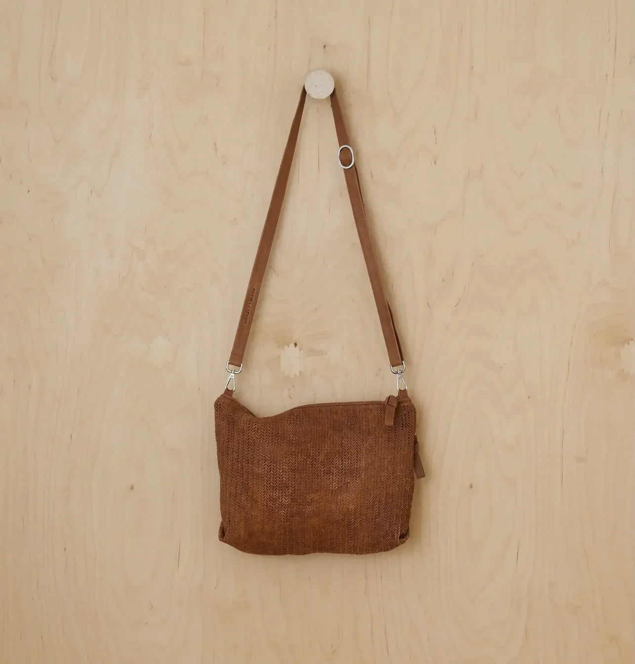Daniella Lehavi Dallas Contour Shoulder Bag, Sigaro 