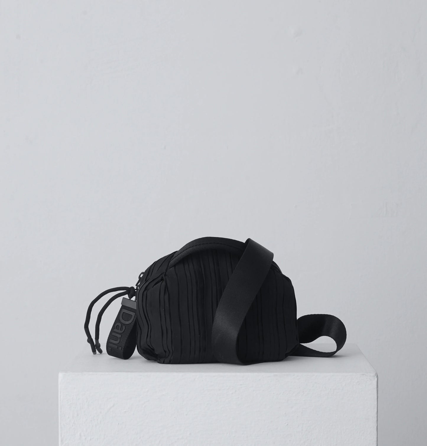 Daniella Lehavi Frankie Mini Crossbody Bag - Pleated Black 