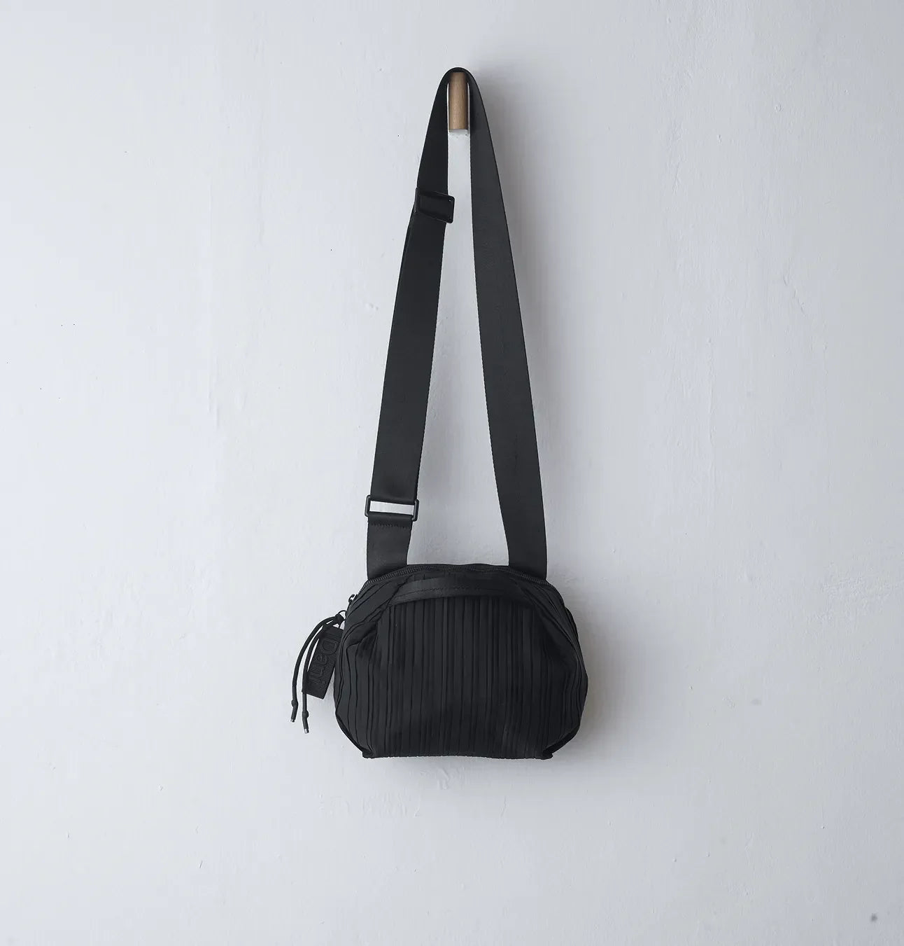 Daniella Lehavi Frankie Crossbody Bag - Pleated Black 