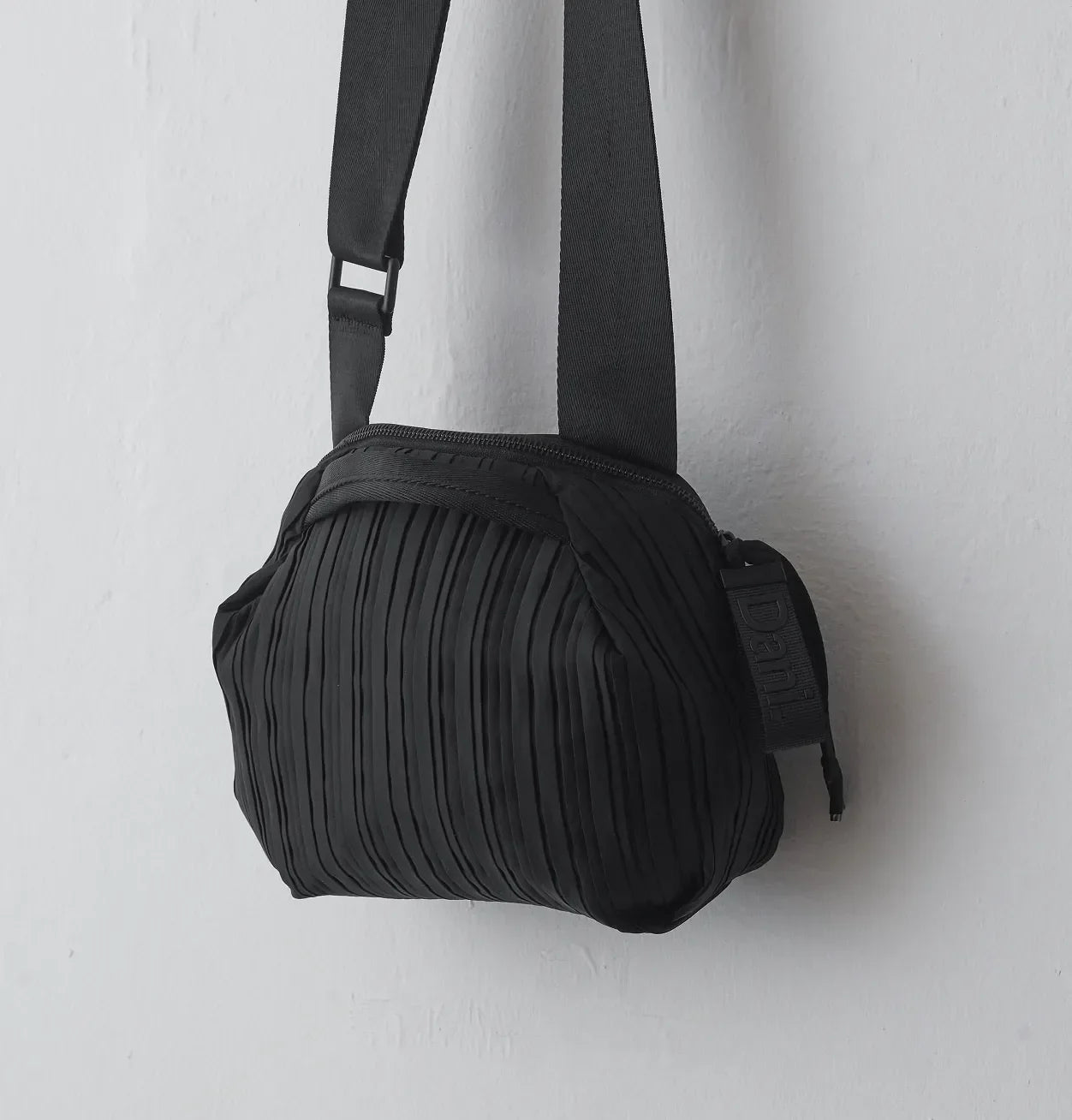 Daniella Lehavi Frankie Crossbody Bag - Pleated Black 