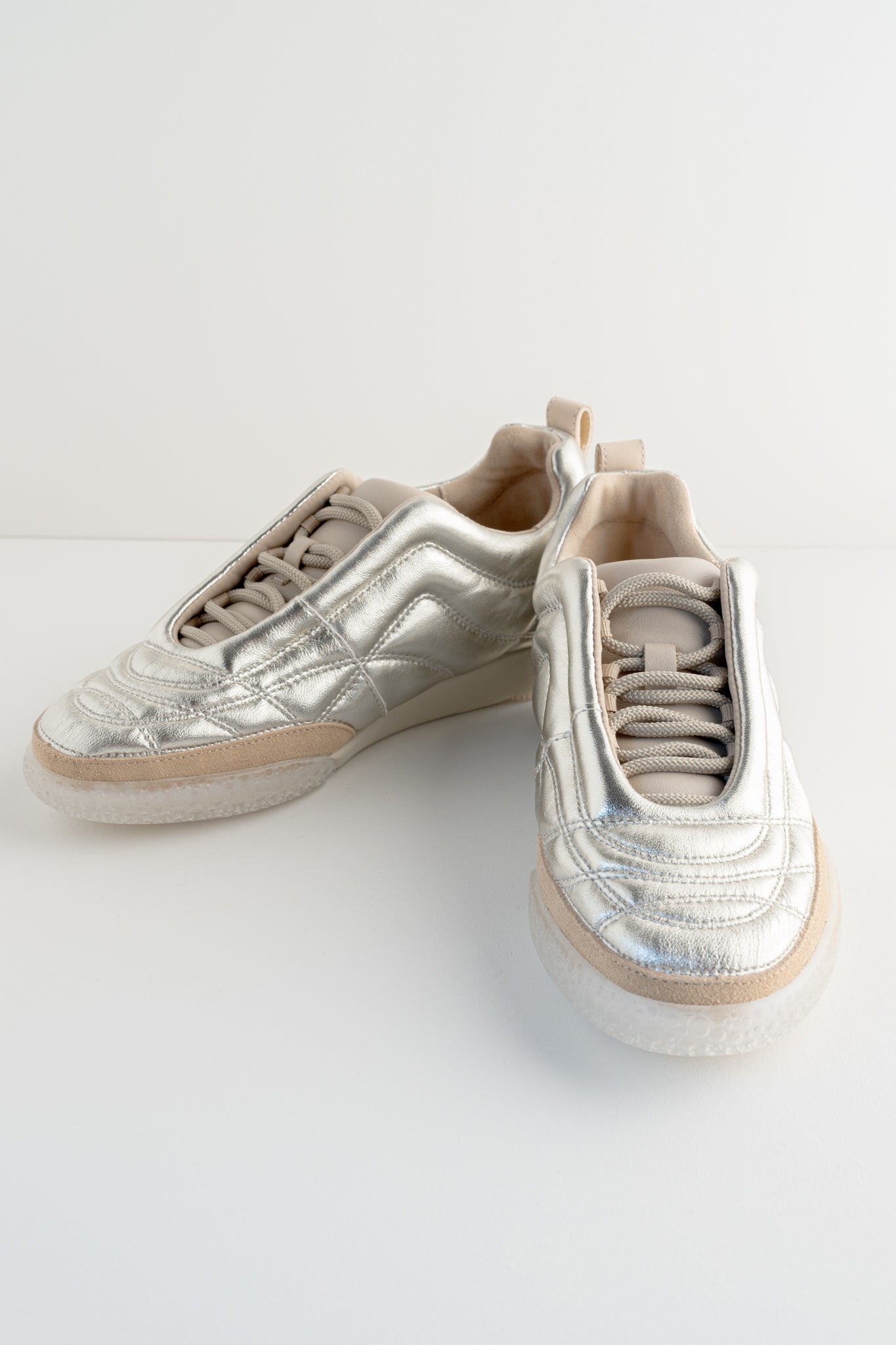 Bubble Ollo Sneaker, Champagne Angle 2