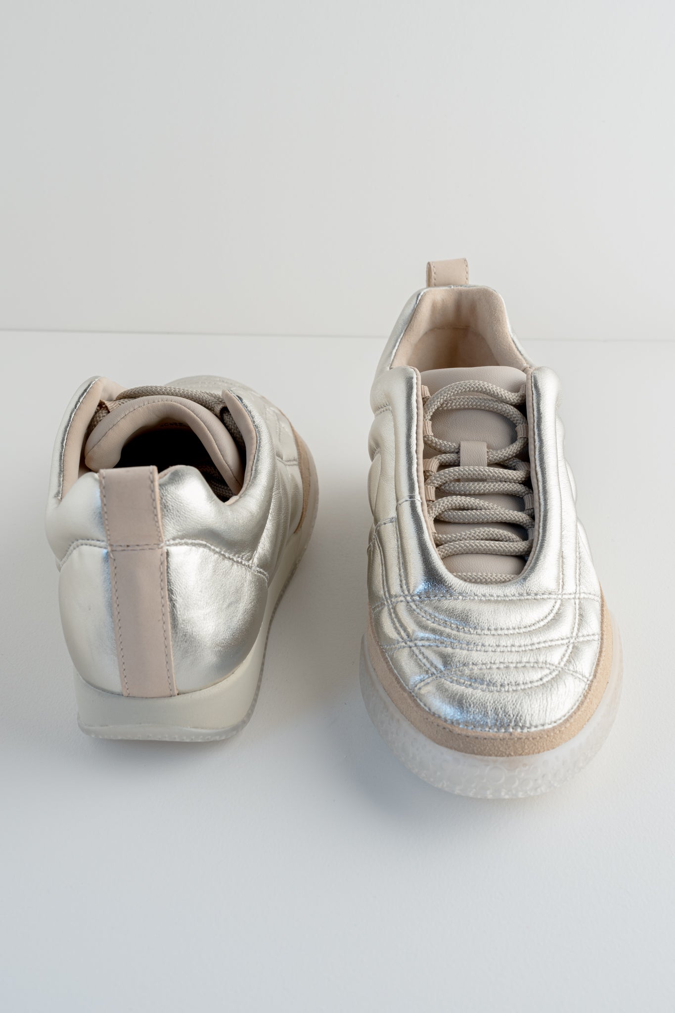 Bubble Ollo Sneaker, Champagne Angle 6