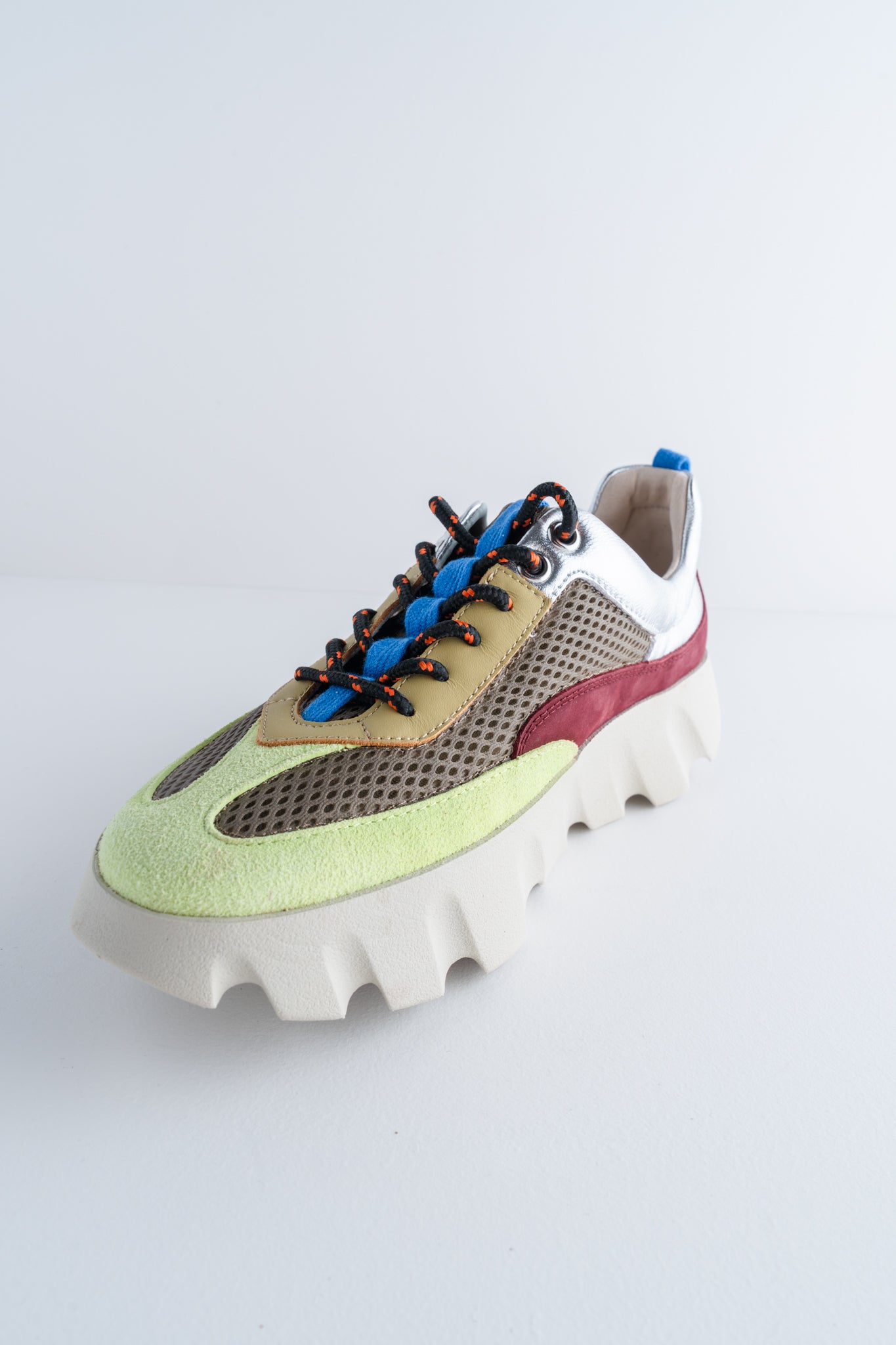 4CCCCEES Tura Flow Sneaker, Khaki 