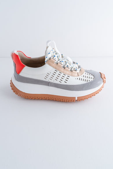 4CCCCEES Kapok Linto Sneaker, Coral Coral 36