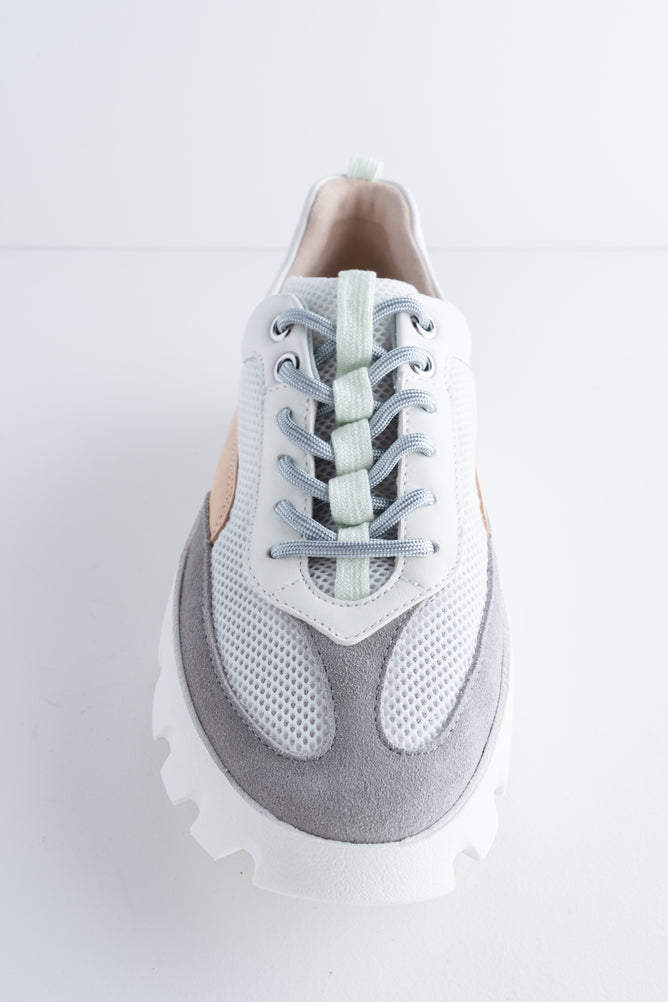 4CCCCEES Tura Flow Sneaker, White 