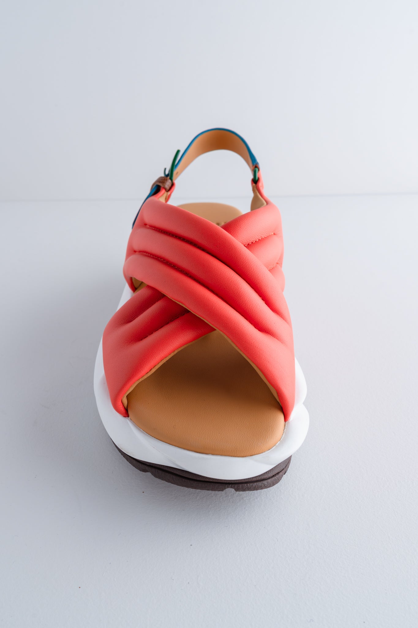 4CCCCEES Mellow Mana Sandal, Coral 