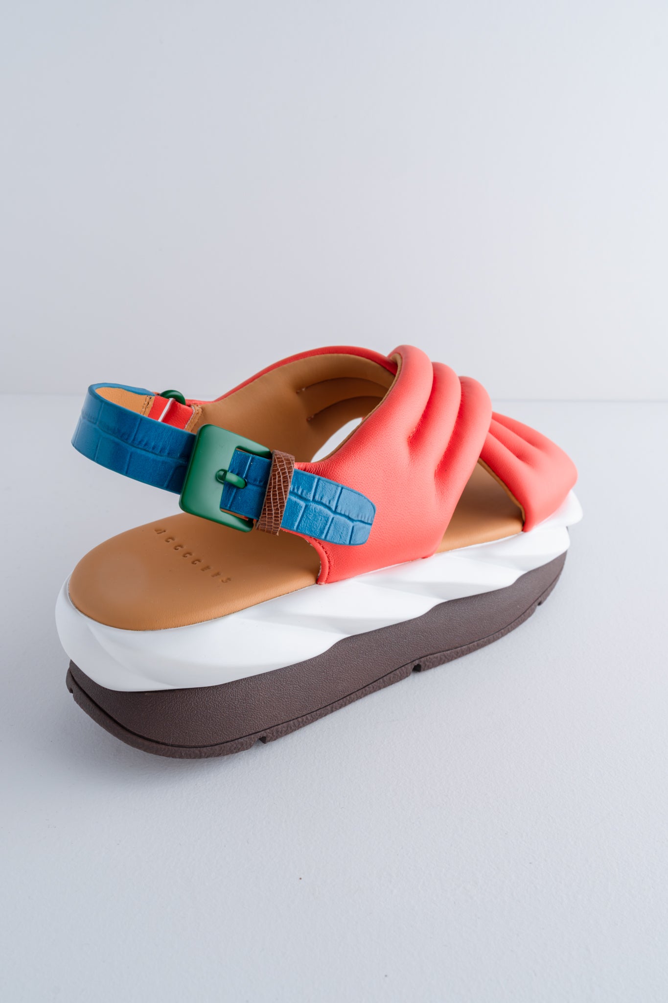 4CCCCEES Mellow Mana Sandal, Coral 