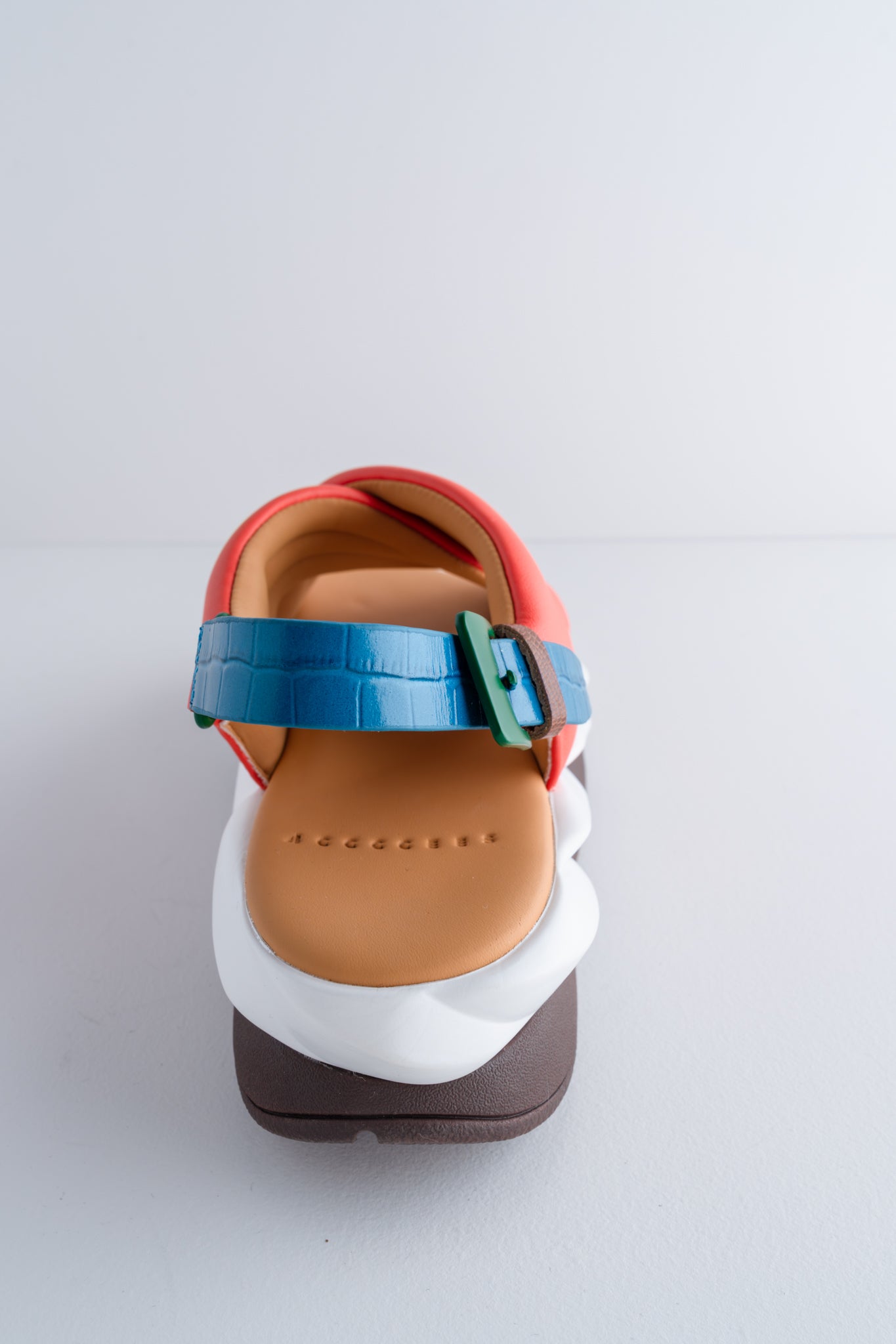 4CCCCEES Mellow Mana Sandal, Coral 