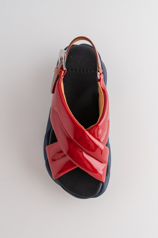 4CCCCEES Mellow Moa Sandal, Red 