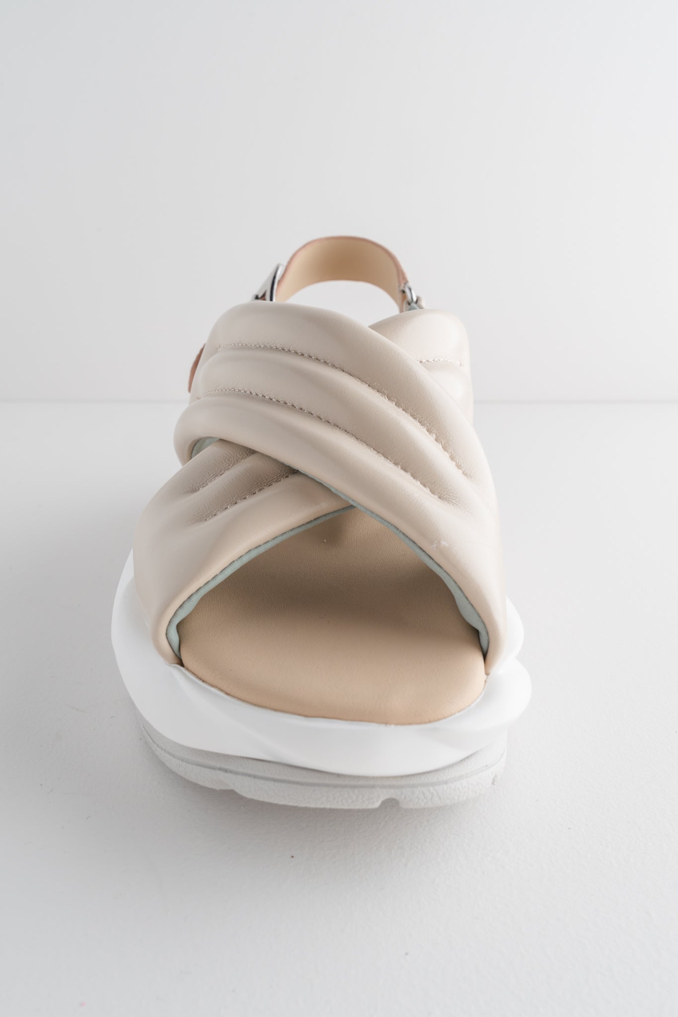 4CCCCEES Mellow Mana Sandal, Cream 