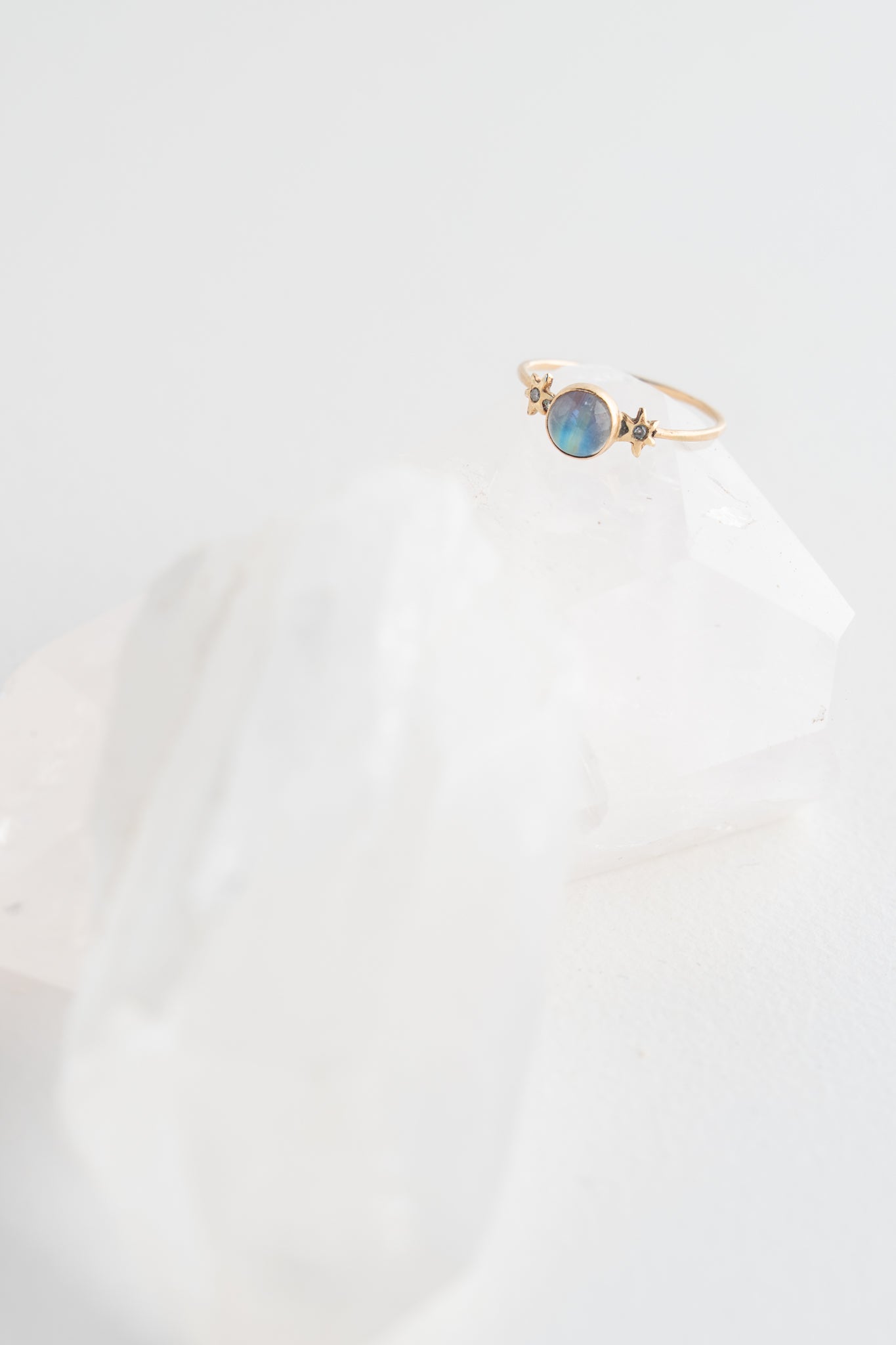 Acanthus Moonstone Titan Ring 