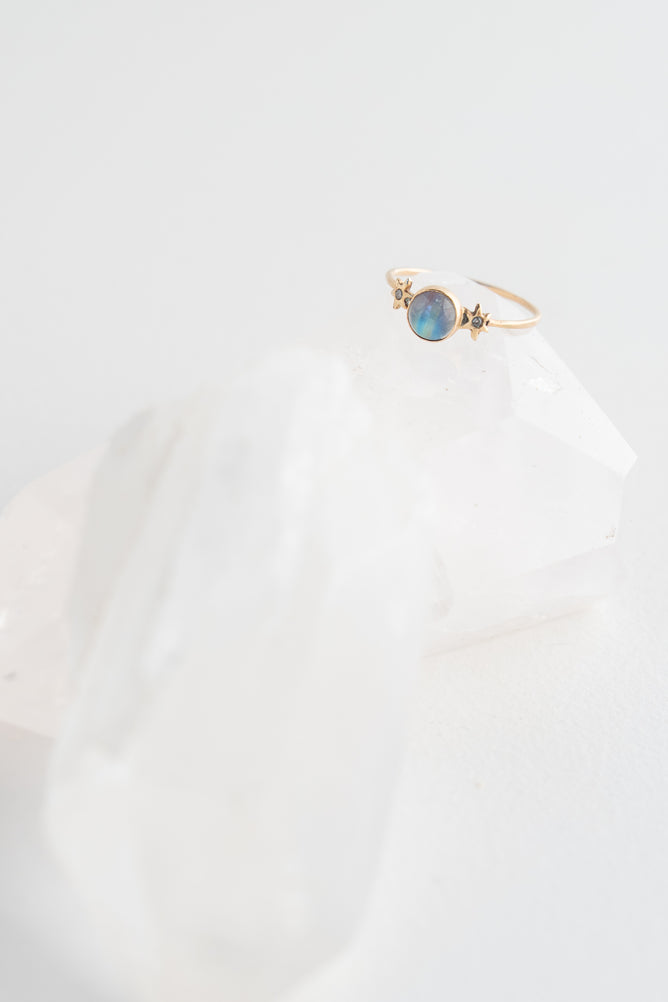 Acanthus Moonstone Titan Ring 
