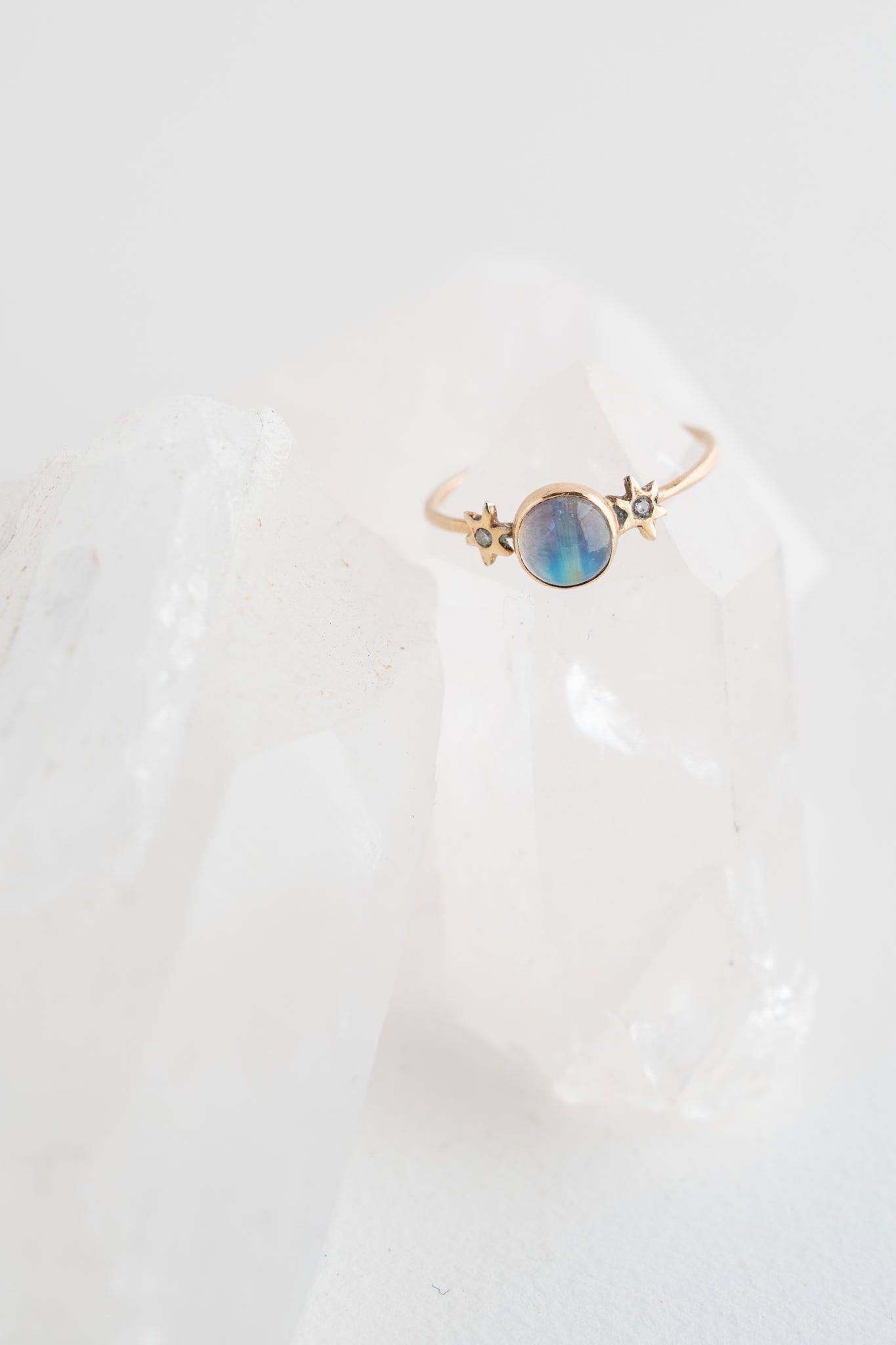 Acanthus Moonstone Titan Ring 