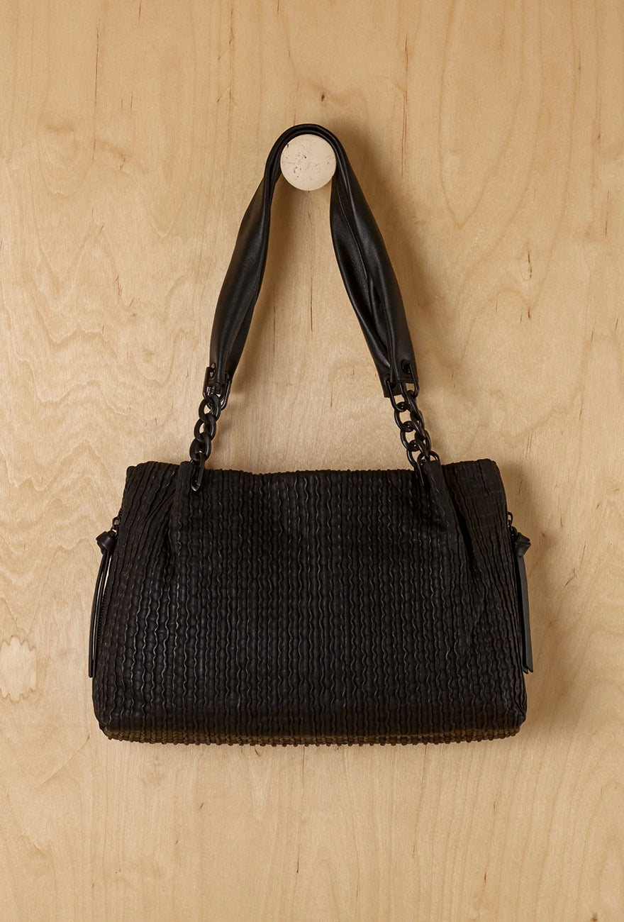 Daniella Lehavi Alabama Midi Tote, Black 