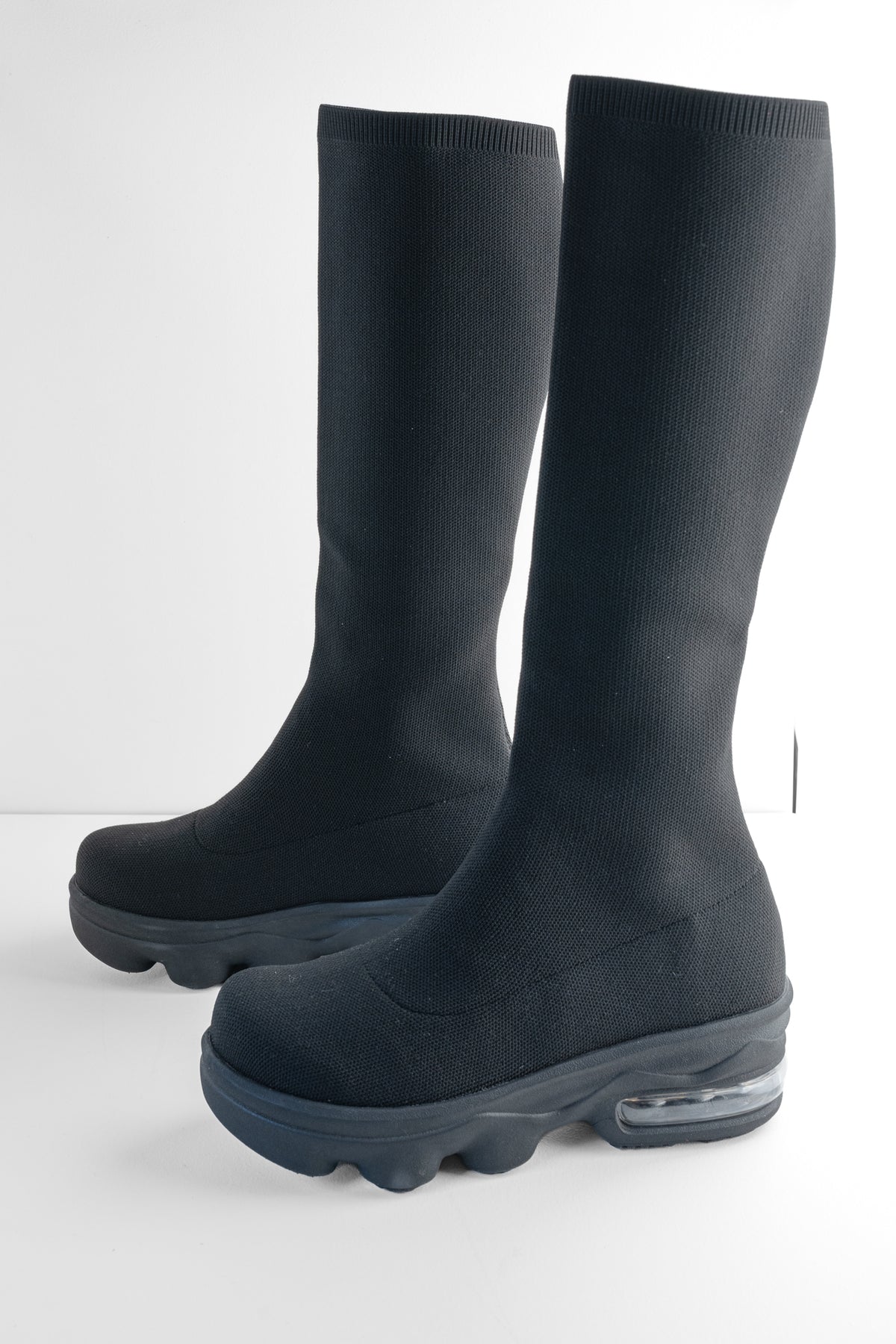 All Black Hi Air Boot, Black 