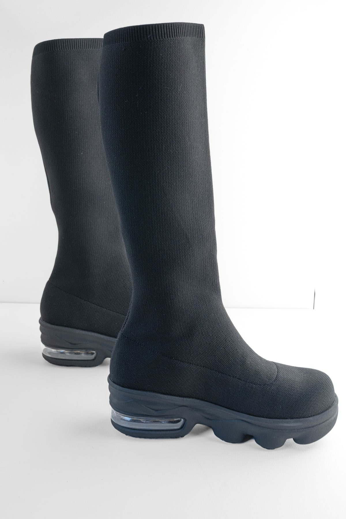 All Black Hi Air Boot, Black 