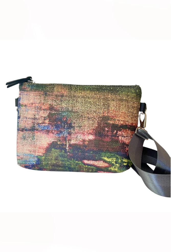 Delisch Crossbody Bag, Amaranth/Jade 