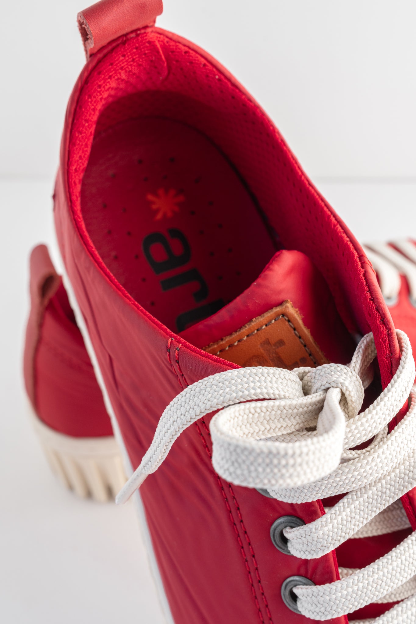 Art Brighton Nylon Sneaker, Red 