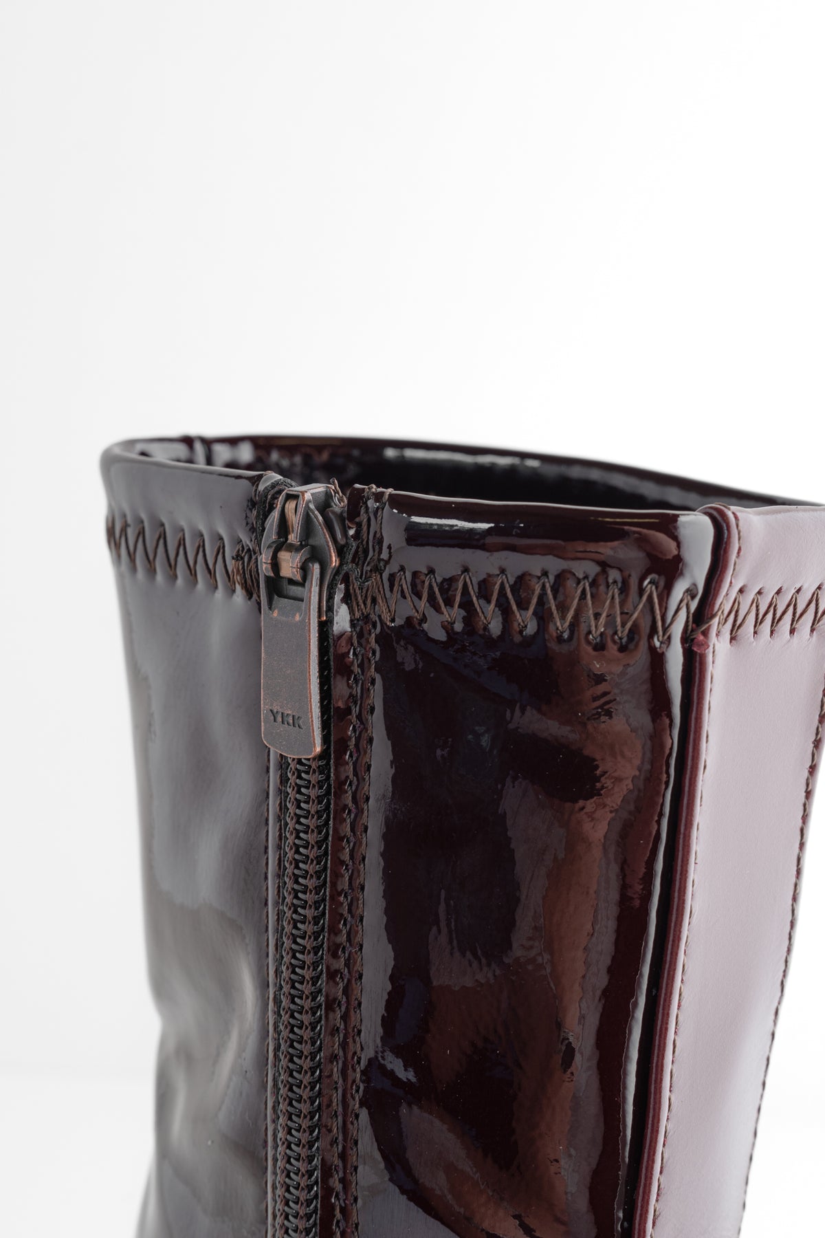 Art Nappa Shiny Boot, Burdeos 