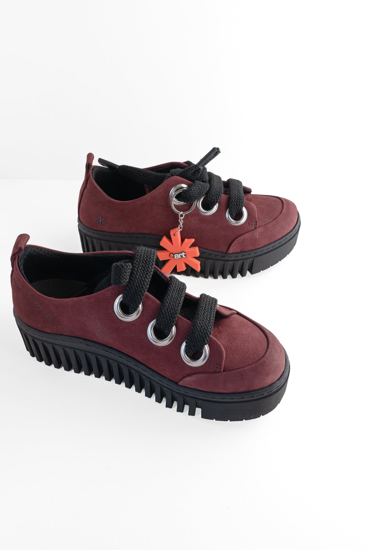 Art Nubuck Sneaker, Burdeos 