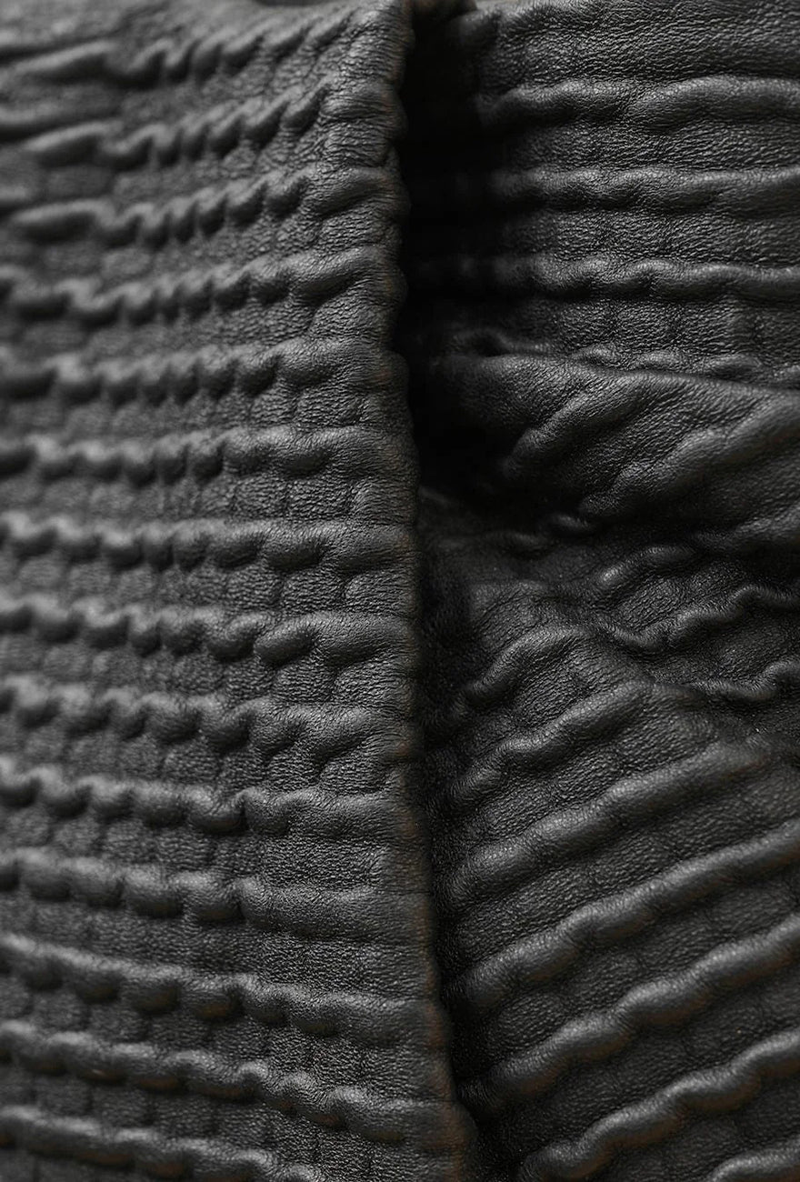 Daniella Lehavi Bali Knotted Mini Bag, Wavy Black 