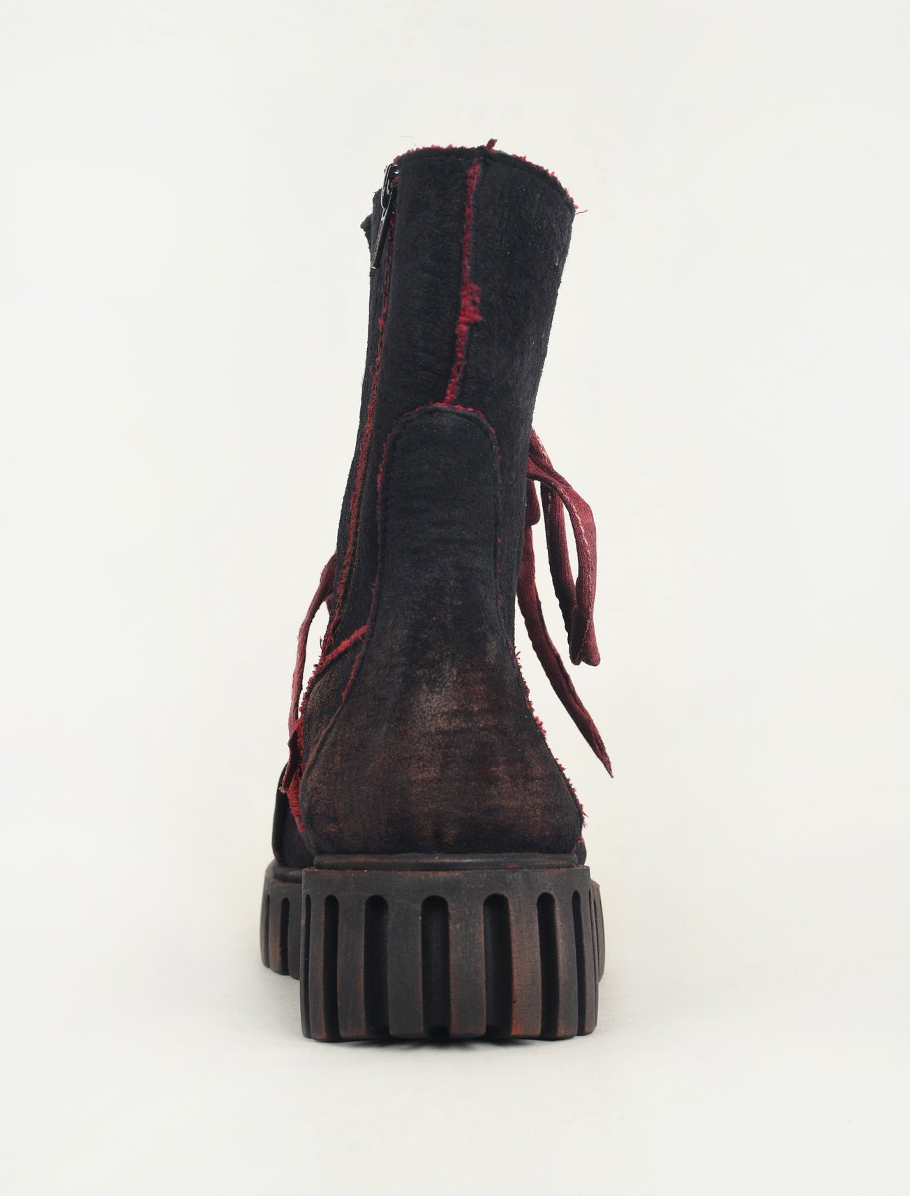 Papucei Scottie Boot, Black/Red 