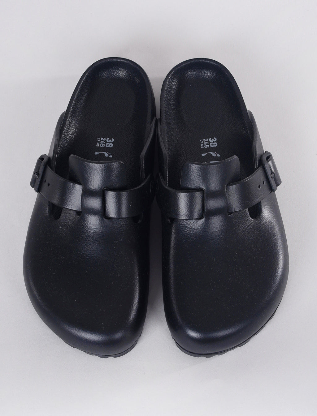 Birkenstock boston best sale eva black