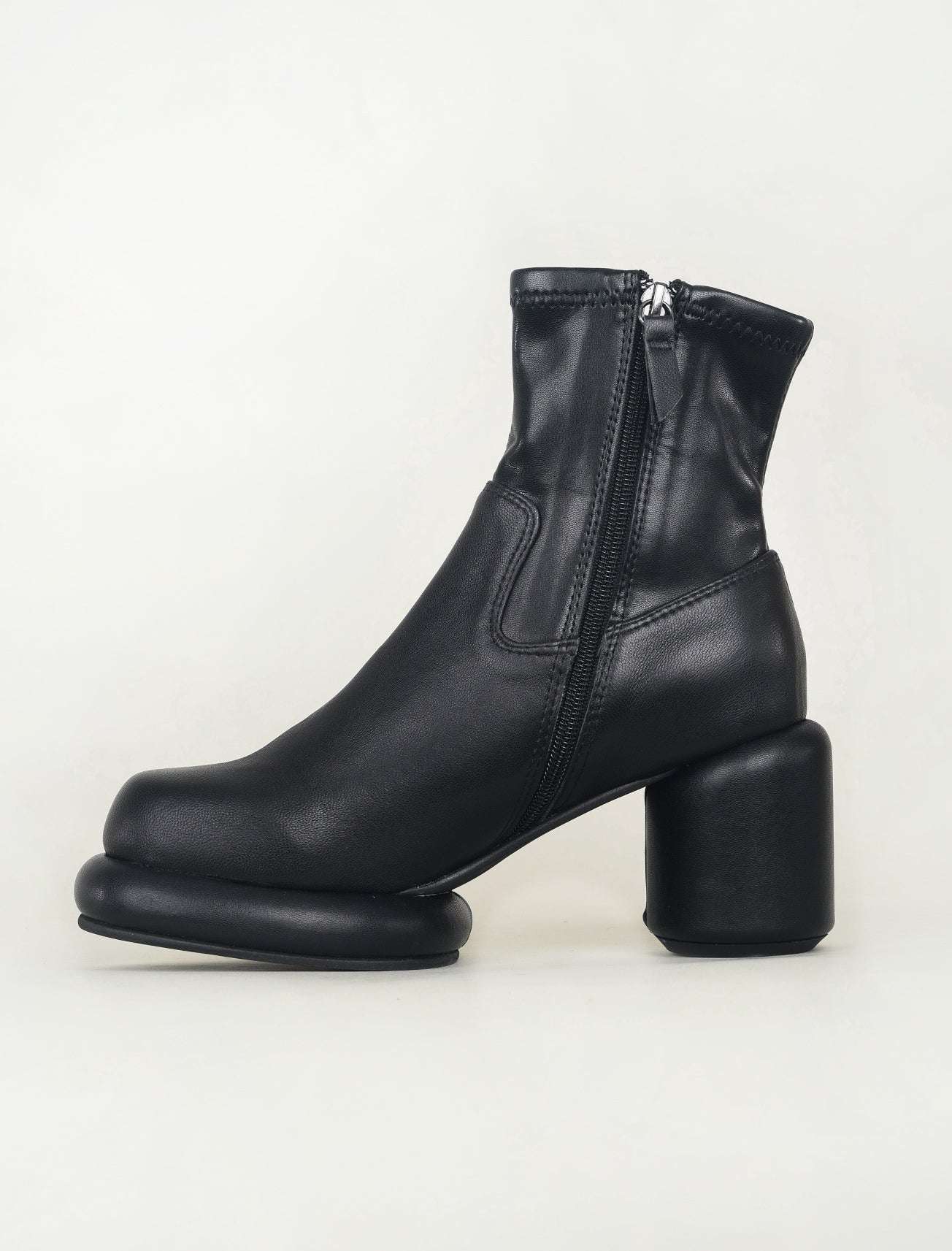 All Black Mod Kid Bootie, Black 