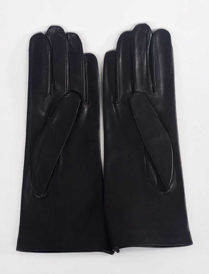 Santacana Madrid Lambskin Gloves, Black One Size Black