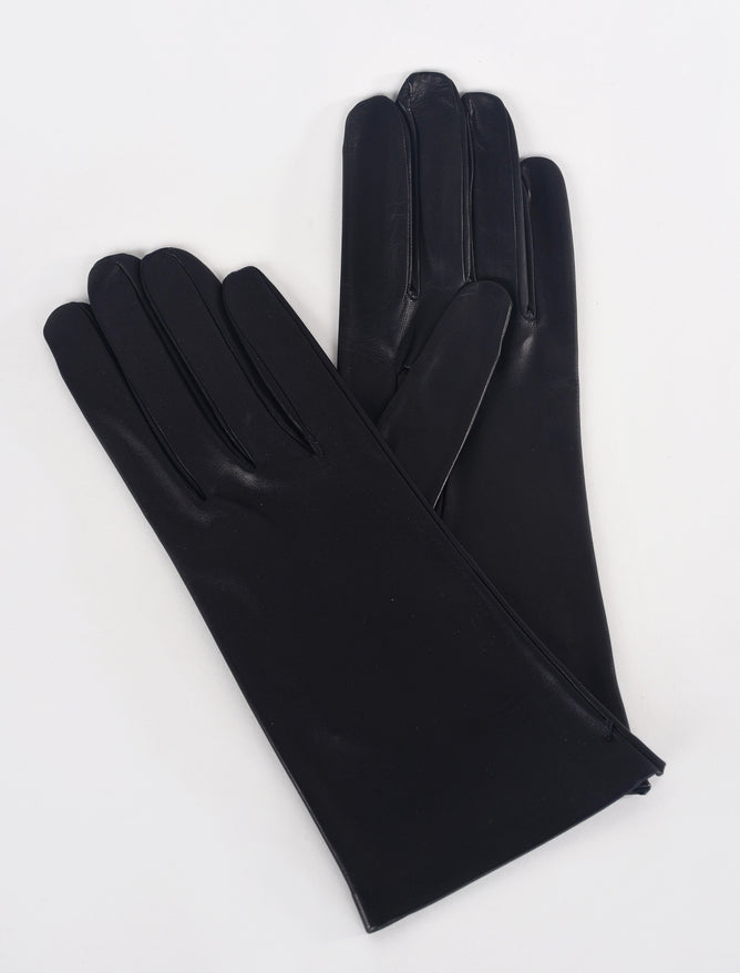 Santacana Madrid Lambskin Gloves, Black One Size Black