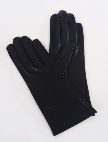 Santacana Madrid Lambskin Gloves, Black 