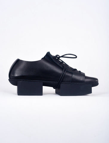 Trippen Shoes Rift Box Oxford, Black 