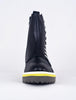 All Black Side Cord Boot, Black 