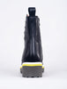 All Black Side Cord Boot, Black 