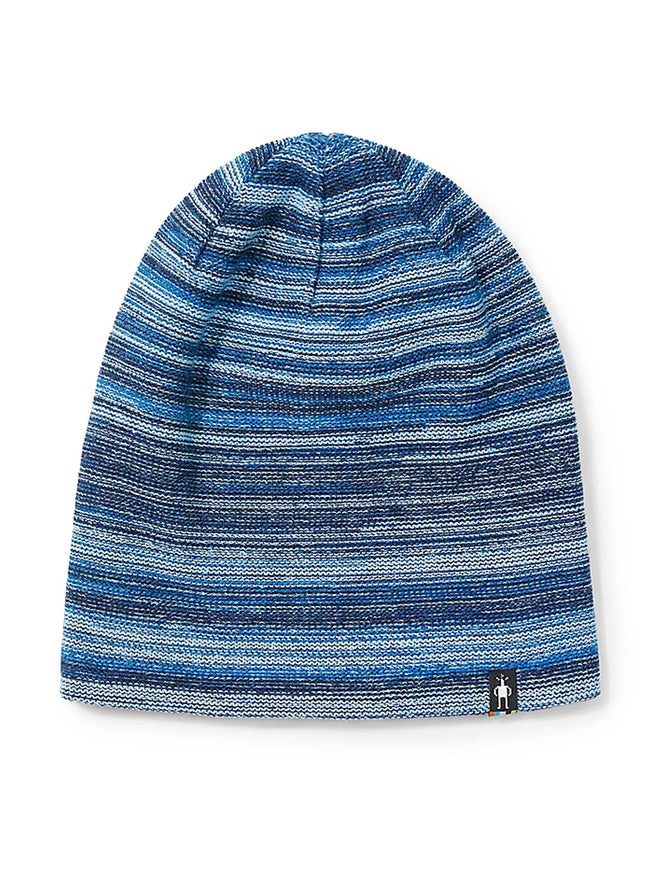 Smartwool Boundary Reversible Beanie, Laguna Blue 