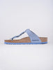 Birkenstock Braided Gizeh Sandal, Dusty Blue 