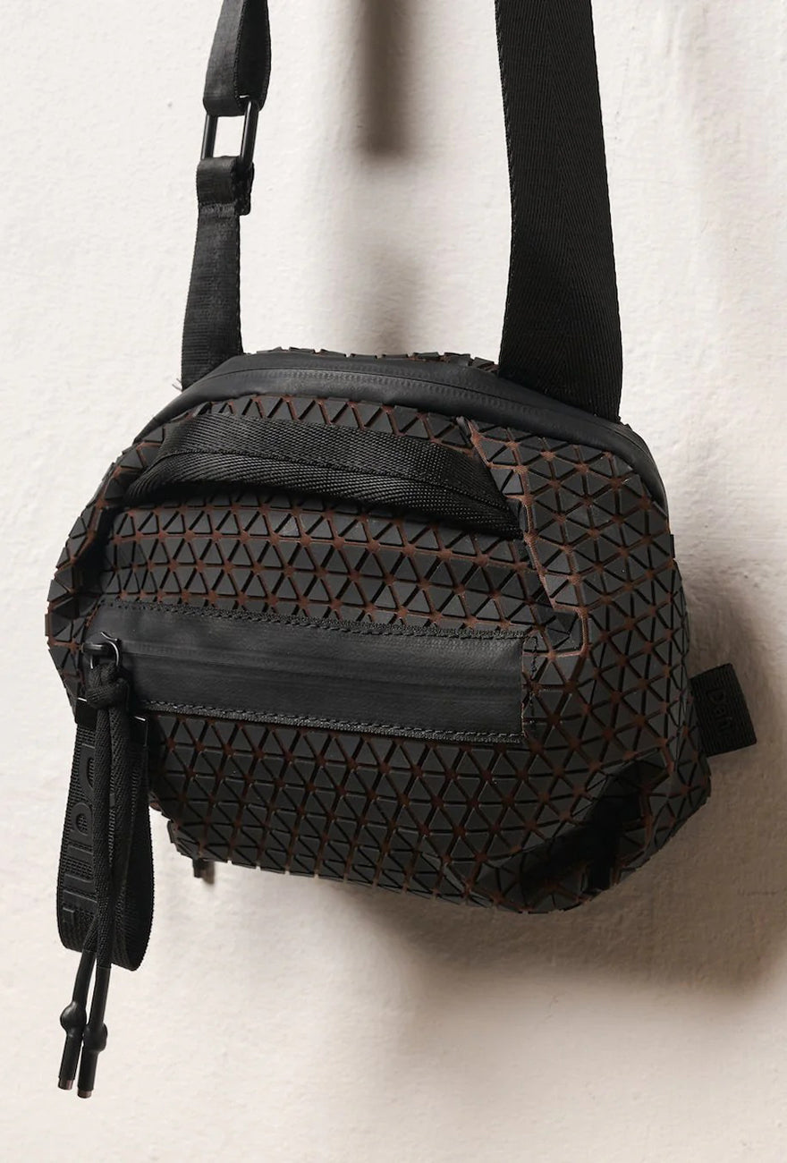 Daniella Lehavi Mini Bonnie LTD Crossbody, Geo Chocolate 