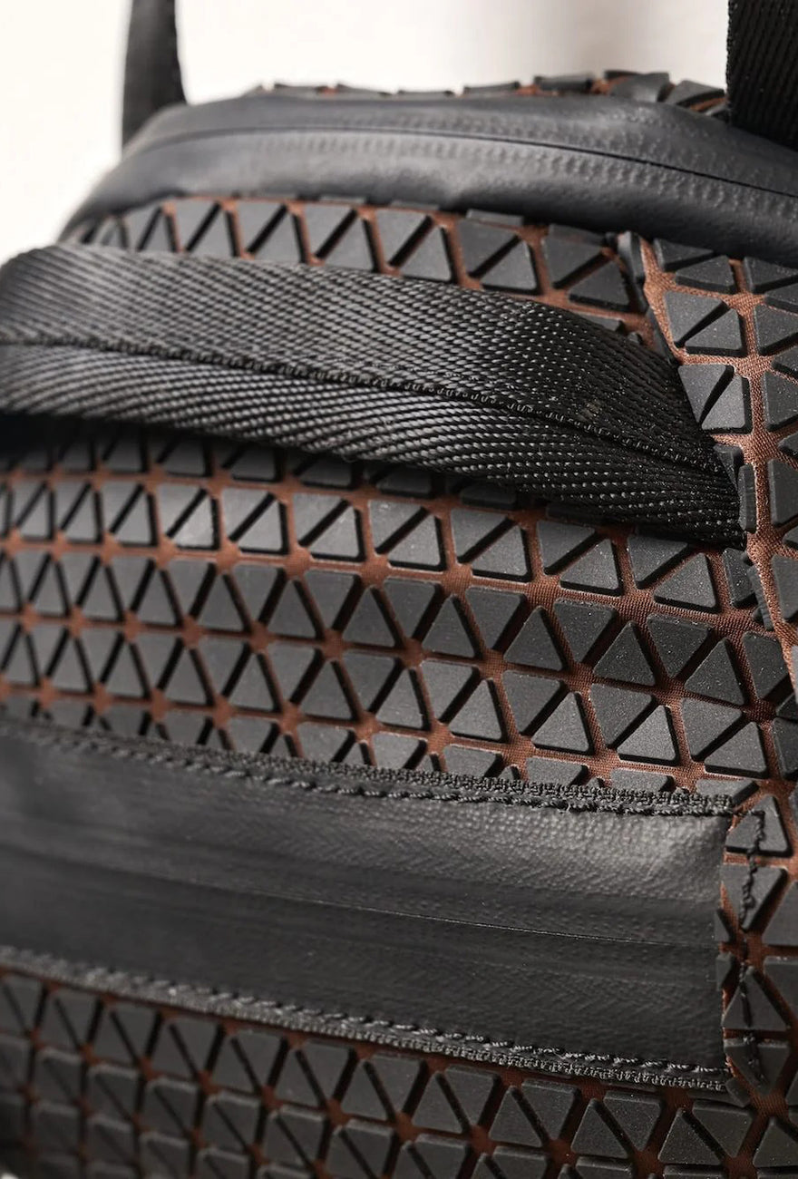 Daniella Lehavi Mini Bonnie LTD Crossbody, Geo Chocolate 