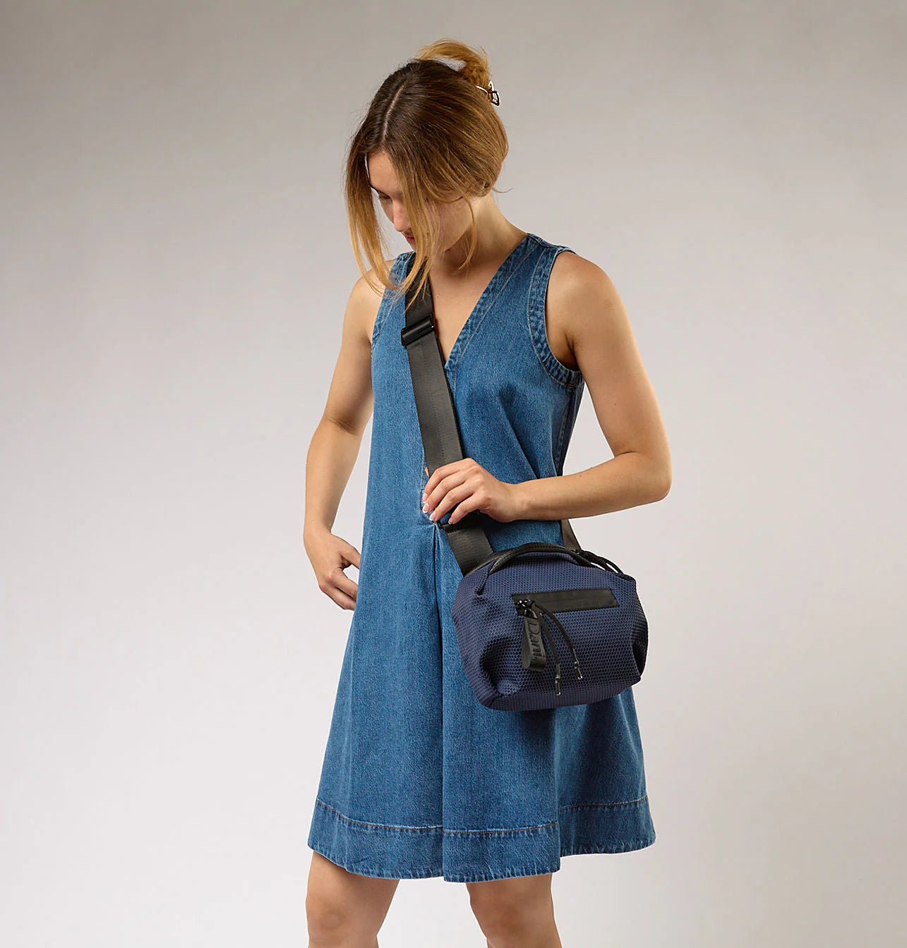 Daniella Lehavi Bonnie Crossbody Bag, Navy 