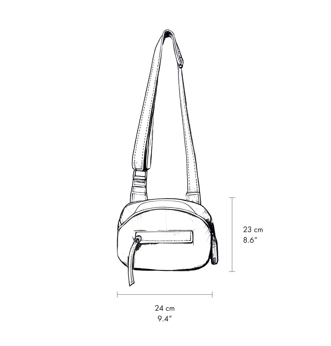 Bonnie Crossbody Bag, Olive Angle 10