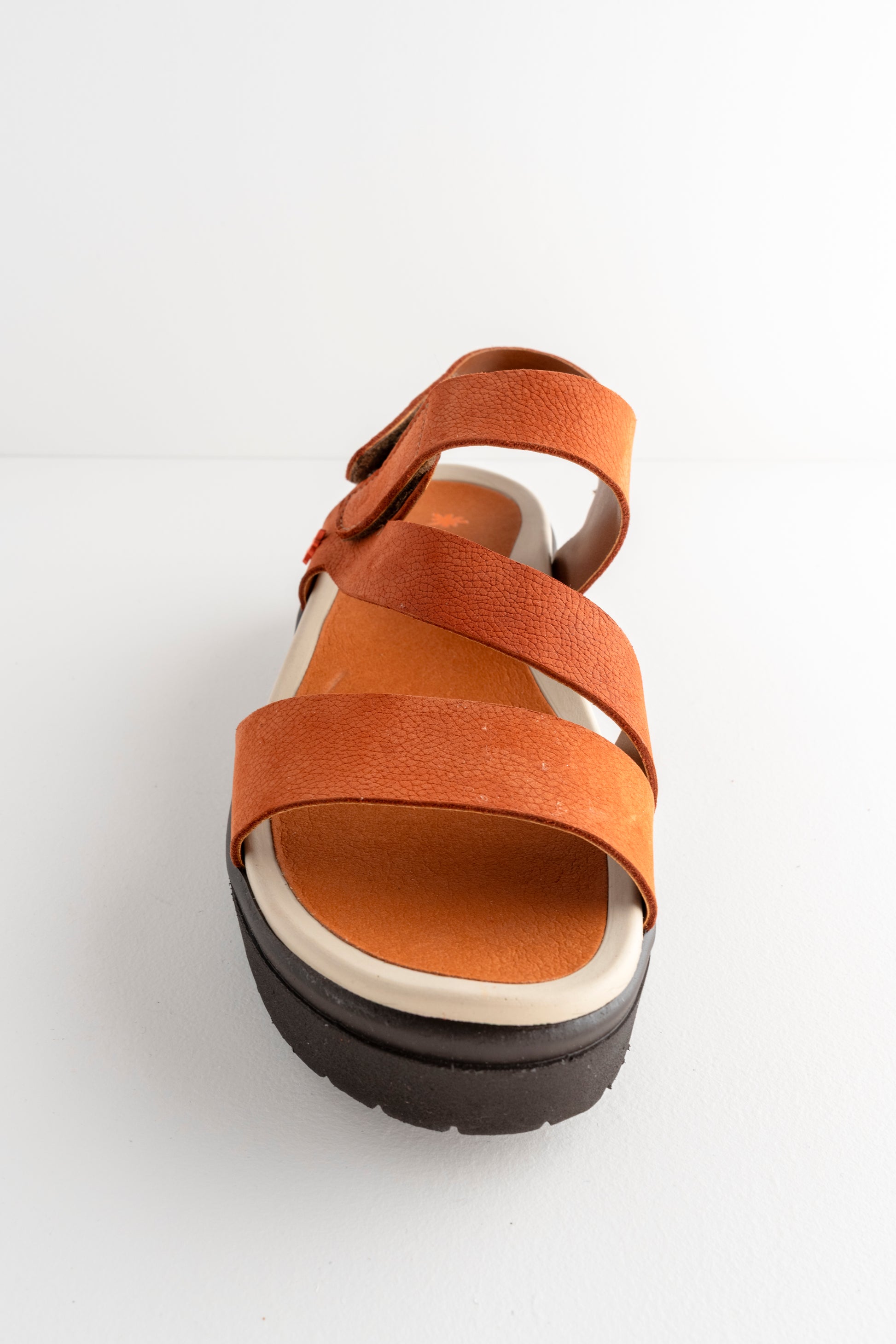 Art Brighton Sandal, Orange/Brown 