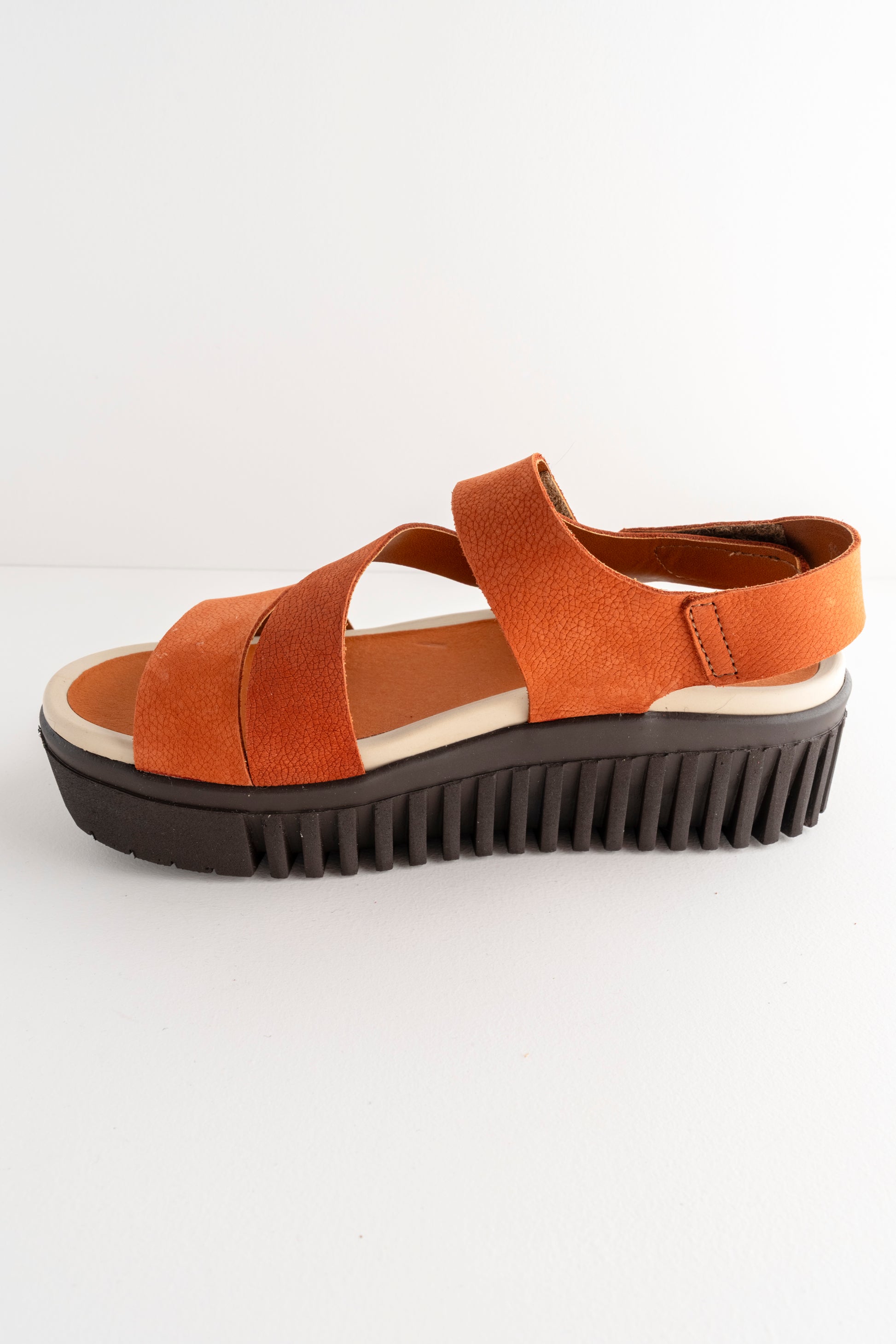 Art Brighton Sandal, Orange/Brown 