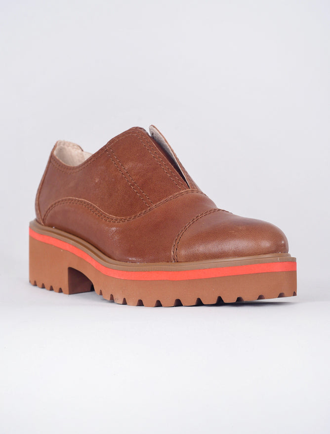 All Black Cowman Lug Sole, Brown 