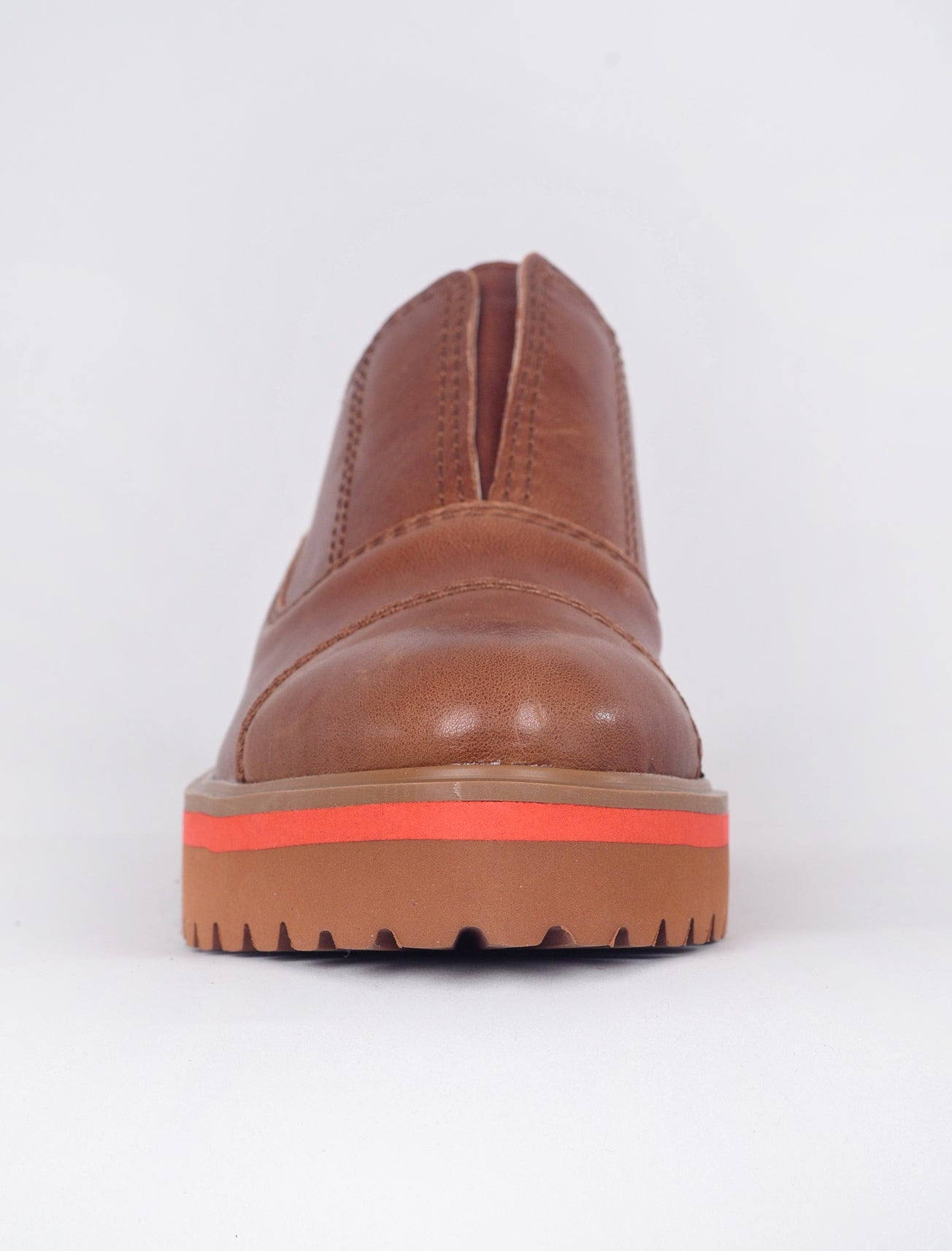 All Black Cowman Lug Sole, Brown 