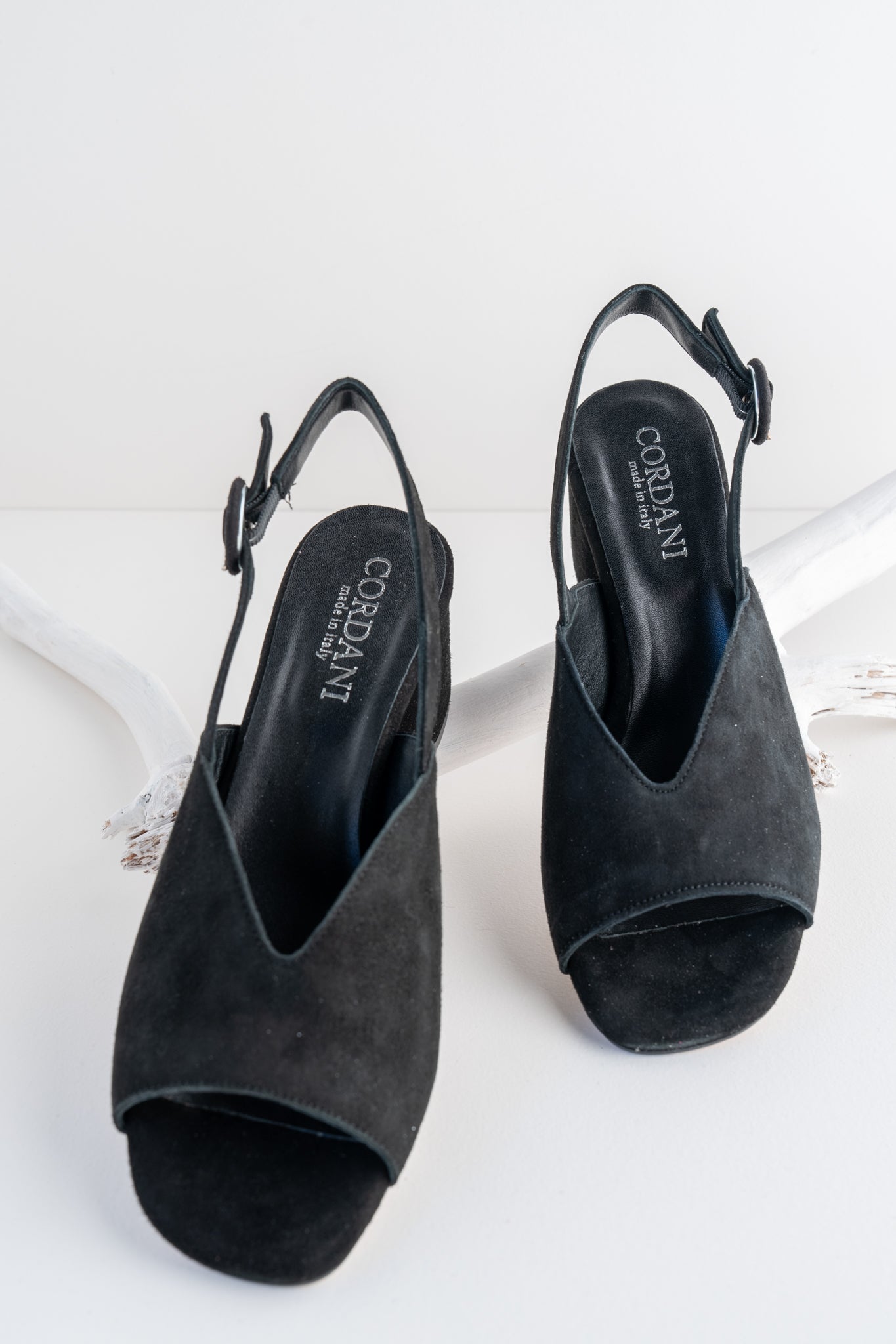 Cordani Pollette Slingback, Black 