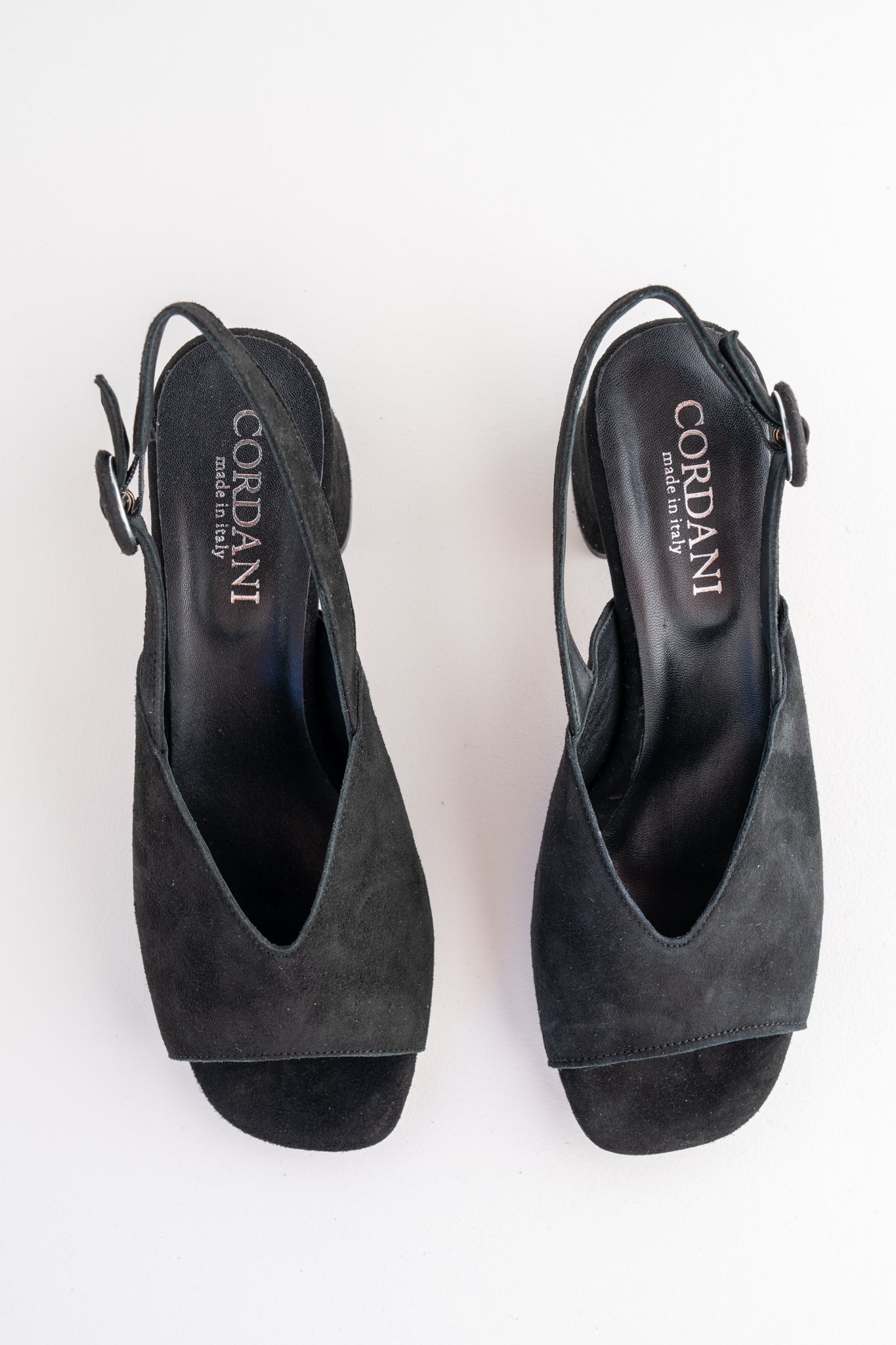 Cordani Pollette Slingback, Black 