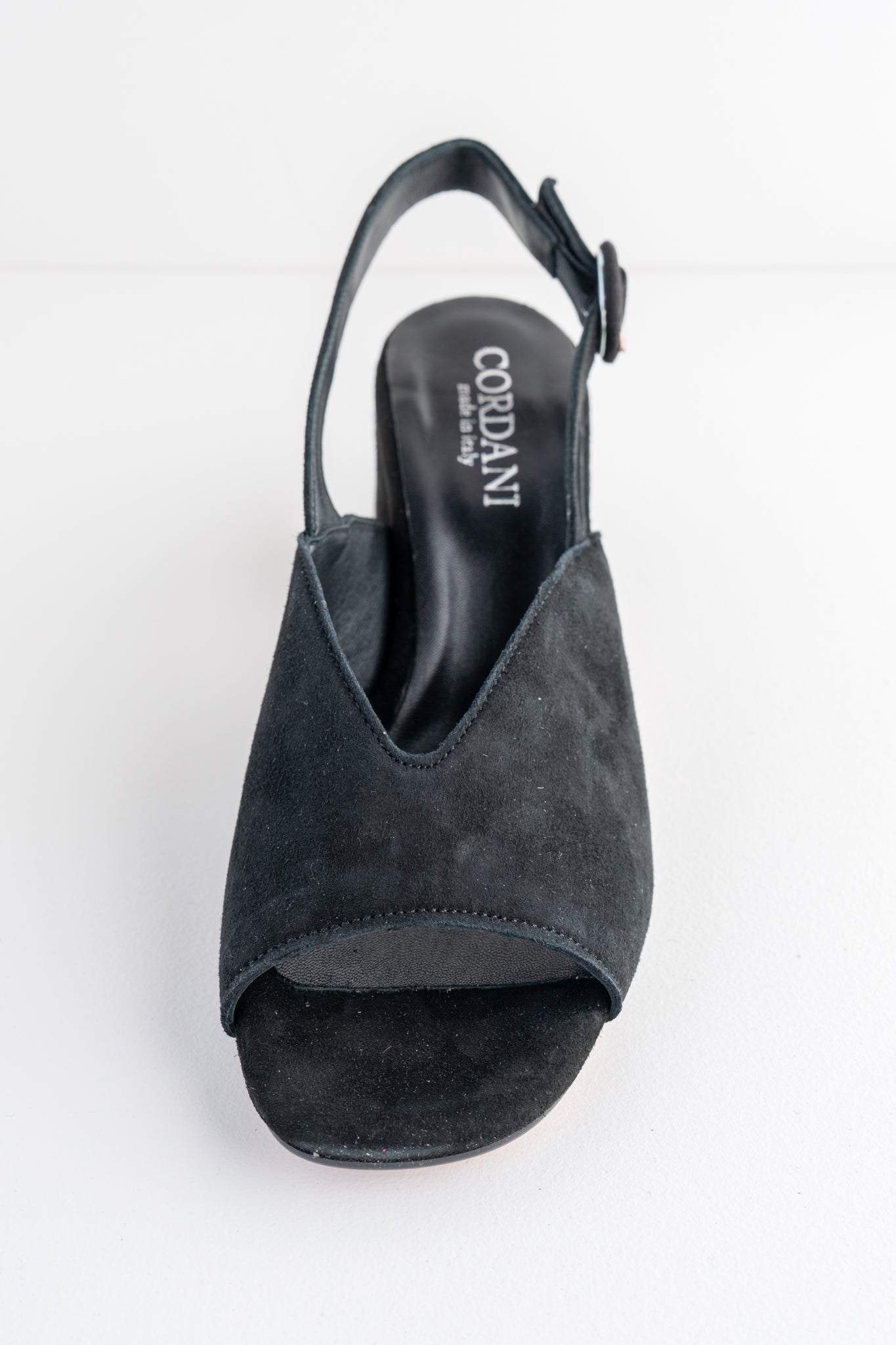 Cordani Pollette Slingback, Black 